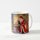 Sinterclaus en rudolph koffiemok (Voorkant rechts)