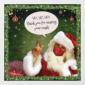 Sinterd/masker (aanpasbaar) raamsticker (Vel)