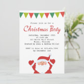 Sinterdag- en kerstfeestdag kaart (Staand voorkant)