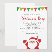 Sinterdag- en kerstfeestdag kaart (Voorkant / Achterkant)