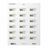 Sintereekhoorns Drink een cocktail Etiket (Full Sheet)