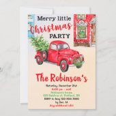 Sinterfeest kerstfeest kaart (Voorkant)