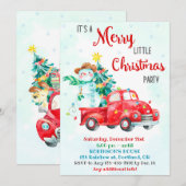 Sinterfeest kerstfeest kaart (Voorkant / Achterkant)