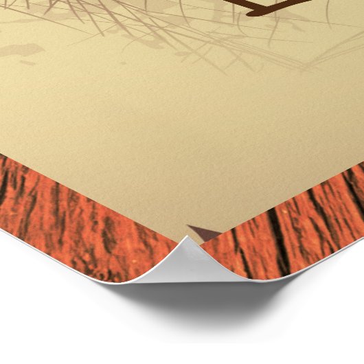 Sintergezochte Poster (Hoek)