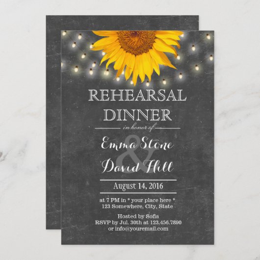 Sintergordel en zonnebloempitje kaart (Voorkant / Achterkant)