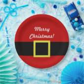 Sintergordel | Kerstfeestdag | Gepersonaliseerd Papieren Bordje (Feest)