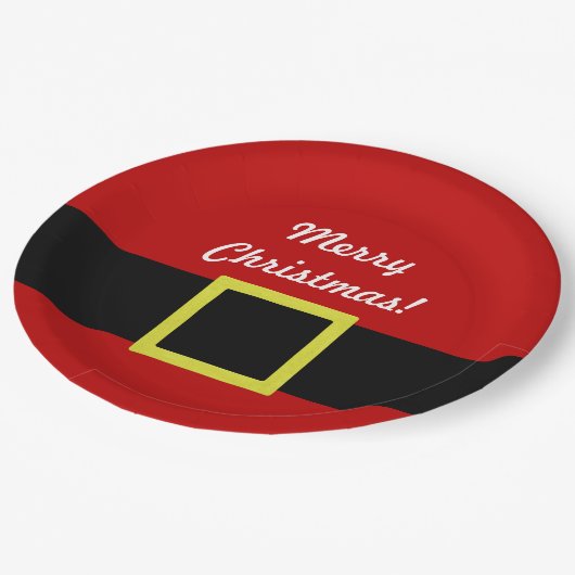 Sintergordel | Kerstfeestdag | Gepersonaliseerd Papieren Bordje (Gekanteld)