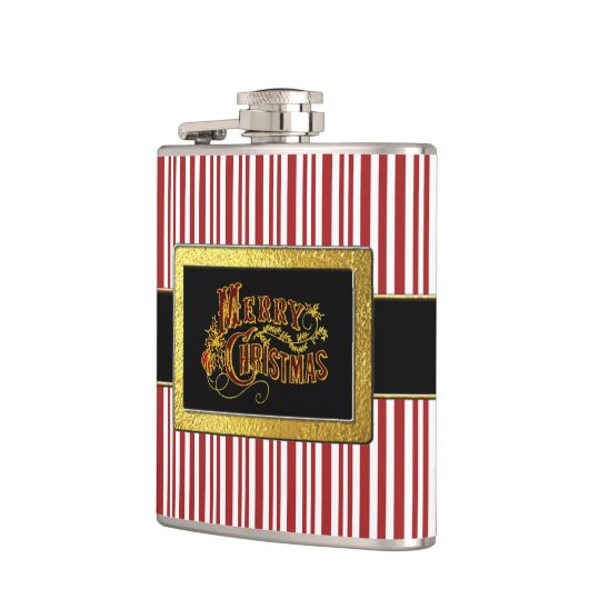 Sintergordel kerstsnoepriet heupfles (Links)