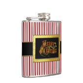 Sintergordel kerstsnoepriet heupfles (Rechts)