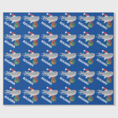 Sinterhaai met papier voor omvulling op naam (Vlak)