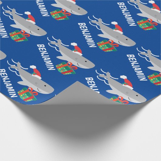 Sinterhaai met papier voor omvulling op naam (Hoek)