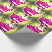 Sinterhandjes Tennis racket Cadeaupapier (Hoek)