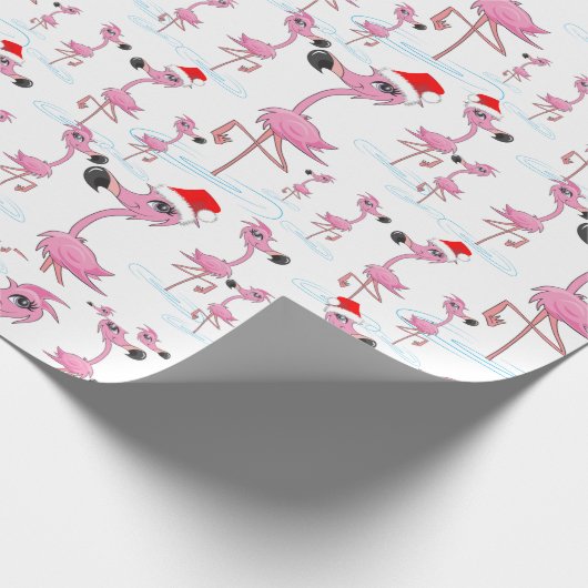 Sinterhat- en klappapier voor snelle roze ontsteki cadeaupapier (Hoek)