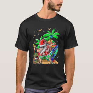 Sinterkerst in juli Kinder Hawaiiaanse feestdagen T-shirt