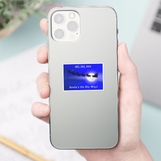 Sinterkerst met sinterklaas sticker (Telefoon)