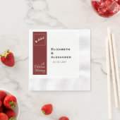 Sinterkerstcadeautjes voor kerstbruiloft servetten (Insitu)