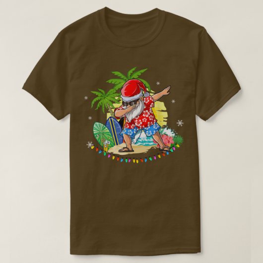 Sinterkerstfeest in juli jongens Mannen Hawaiian T-shirt (Design voorkant)