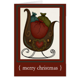 Sinterkerstfeestdag Kaart