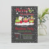 Sinterkerstfeestdag Kaart (Staand voorkant)