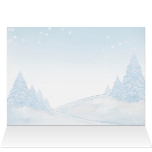 Sinterkerstjongen Baby shower Dank je (Binnen Horizontaal (Boven))