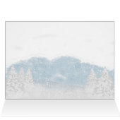 Sinterkerstjongen Baby shower Dank je (Binnen Horizontaal (Boven))