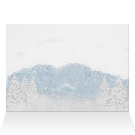 Sinterkerstjongen Baby shower Dank je (Binnen Horizontaal (Boven))