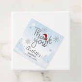 Sinterkerstjongen Baby shower Dank je Bedankjes Labels (In situ)