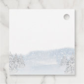 Sinterkerstjongen Baby shower Dank je Bedankjes Labels (Achterkant)