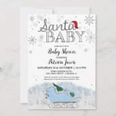 Sinterkerstjongen Baby shower Kaart (Voorkant)