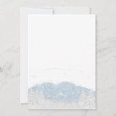 Sinterkerstjongen Baby shower Kaart (Achterkant)