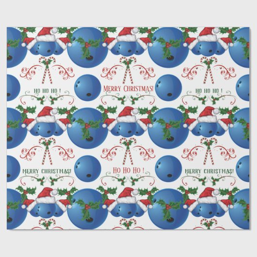 Sinterkerstkerstbal Cadeaupapier (Vlak)