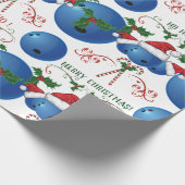 Sinterkerstkerstbal Cadeaupapier (Hoek)