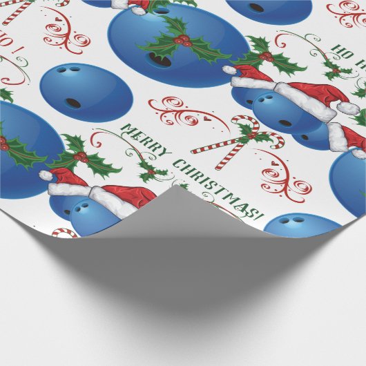 Sinterkerstkerstbal Cadeaupapier (Hoek)