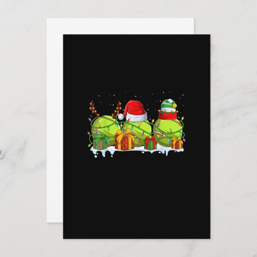 Sinterkerstkerstkerstkerstkerstmis voor Mannen van Kaart (Voorkant / Achterkant)