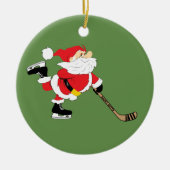 Sinterkerstkerstkerstmis Keramisch Ornament (Voorkant)