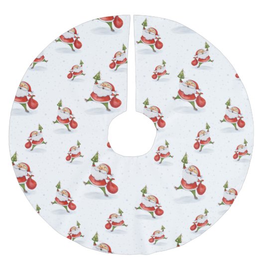 Sinterkerstkerstkerstpatronen voor de Waterverf Kerstboom Rok (Voorkant)