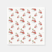 SinterkerstkerstkerstWaterverf Servet (Voorkant)