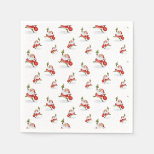 SinterkerstkerstkerstWaterverf Servet