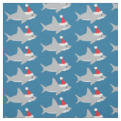 Sinterkerstkerstmis met haaienhaai stof (Swatch)