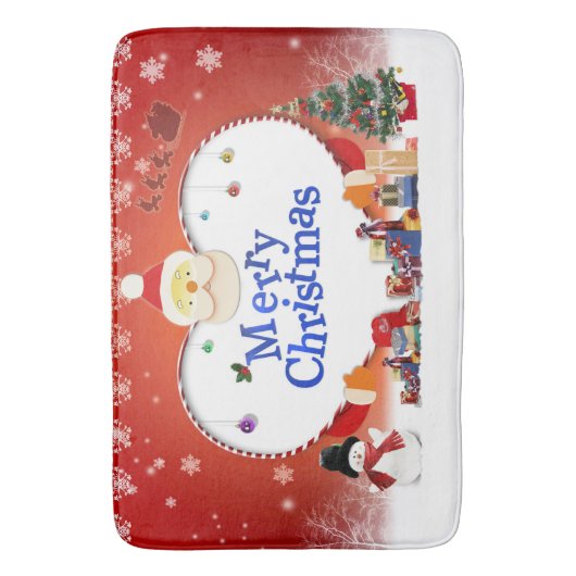 Sinterkerstliefde Badmat (Voorkant Verticaal)