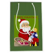 Sinterkerstman en cadeautas voor kinderen (Voorkant)