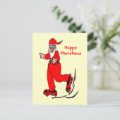 Sinterkerstman Feestdagenkaart (Staand voorkant)