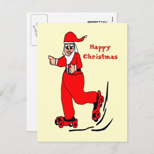 Sinterkerstman Feestdagenkaart (Voorkant / Achterkant)