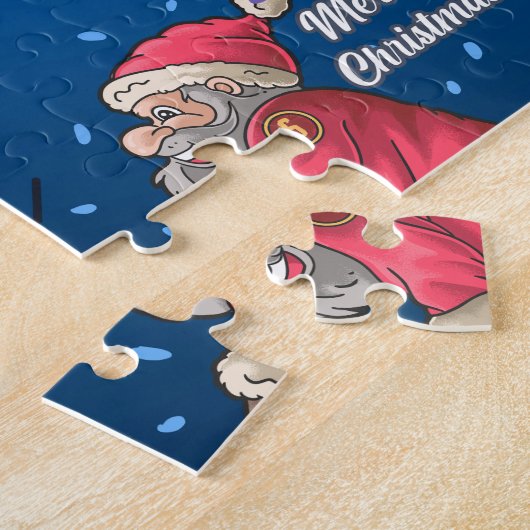 Sinterkerstman Legpuzzel (Zijkant)