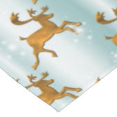 Sinterkerstrenrenrendiertje op ijs tafelkleed (Gekanteld)