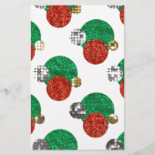 sinterkerststippen briefpapier (Voorkant)