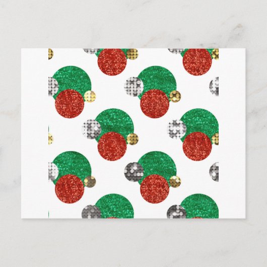 sinterkerststippen feestdagenkaart (Voorkant)
