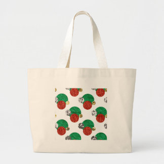 sinterkerststippen grote tote bag
