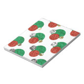 sinterkerststippen notitieblok (Linkerzijde)