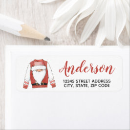 SinterkerstSweater Return Address Label